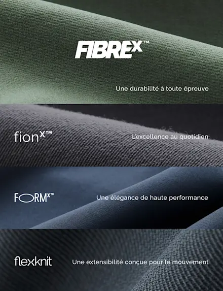 Une structure simple s'allie à une extensibilité technique avancée et à un look élégant. Tous les NOUVEAUX FIBREx™ est là. 