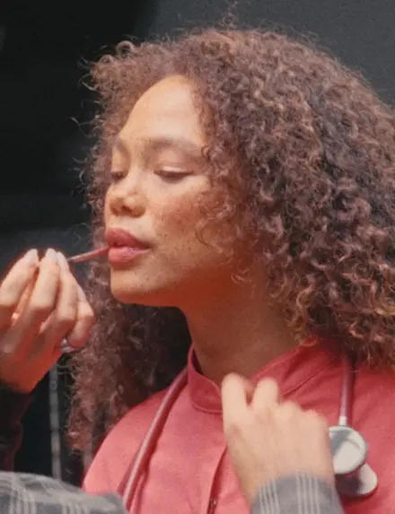 All you need is love. But an impeccably on-theme V-Day look helps, too.