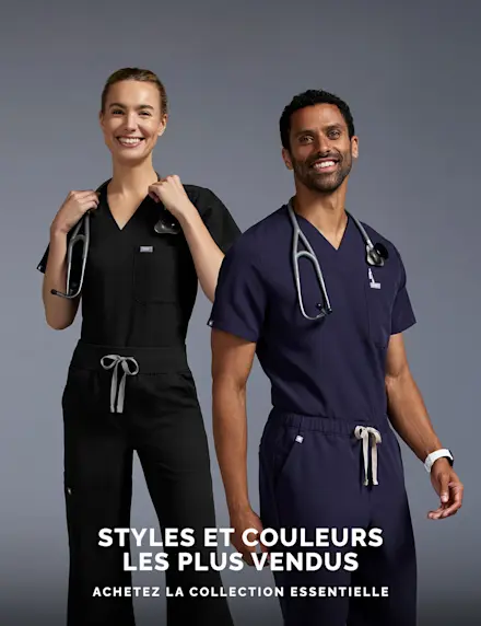 Des styles et des couleurs essentiels sur lesquels vous pouvez compter, 24h/24, 7j/7, toute l’année.  