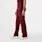 Livingston High-Rise Straight-Leg Scrub Trouser™ Burgundy
