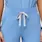 Yola High-Rise Slim Scrub Trouser™ Ceil Blue