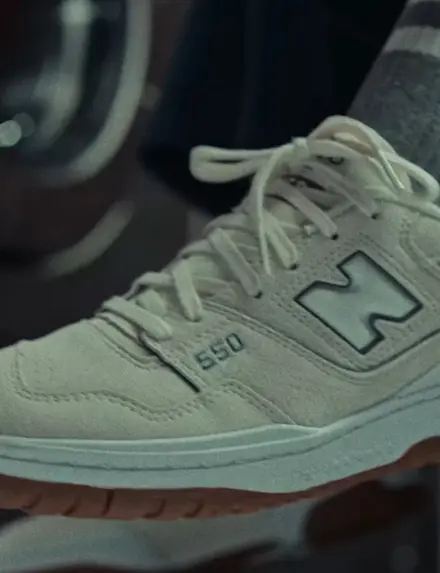 The NEW FIGS | New Balance 550 in fresh colorways, engineered for laid-back comfort.