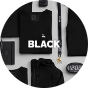 OP-Kleidung in Schwarz