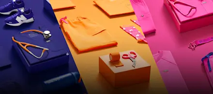 DEEP ROYAL BLUE + CREAMSICLE + RAPID RESPONSE PINK