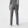 Hoch geschnittene OP-Hose Livingston™ mit geradem Bein Graphite