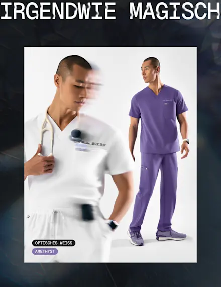 Es wird geradezu himmlisch. Shoppe die NEUE Farbe Amethyst und das stets ikonische Optisches Weiß.