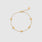 Orthodontic Braces Bracelet - Gold