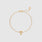 Ultrasound Probe Pavé Bracelet - Gold