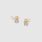 Glow Getter Stud Earrings Gold