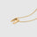 2025 Graduation Year Necklace Gold