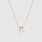 2025 Graduation Year Necklace - Gold