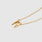 2026 Graduation Year Necklace Gold