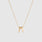 2026 Graduation Year Necklace Gold