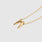 2028 Graduation Year Necklace Gold