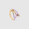 Stethoscope Enamel Ring Lavender Dew