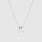2026 Graduation Year Necklace - Silver