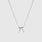 2027 Graduation Year Necklace - Silver