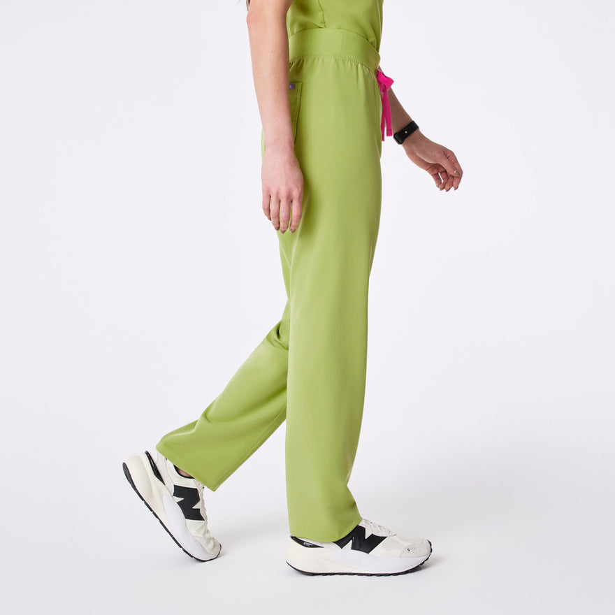 Women s High Waisted Livingston Scrub Pants™ Matcha · FIGS