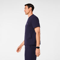 Casaca de uniforme médico de cuello redondo Landen