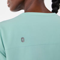 Canela Crewneck Scrub Top