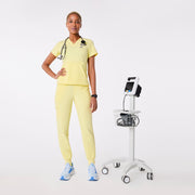 Adra Slim V-Neck Scrub Top