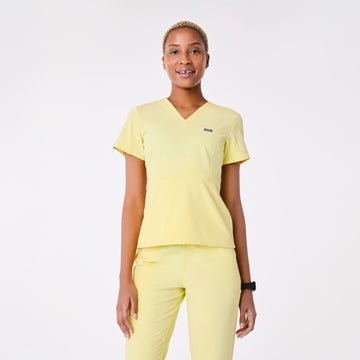 Adra Slim V-Neck Scrub Top