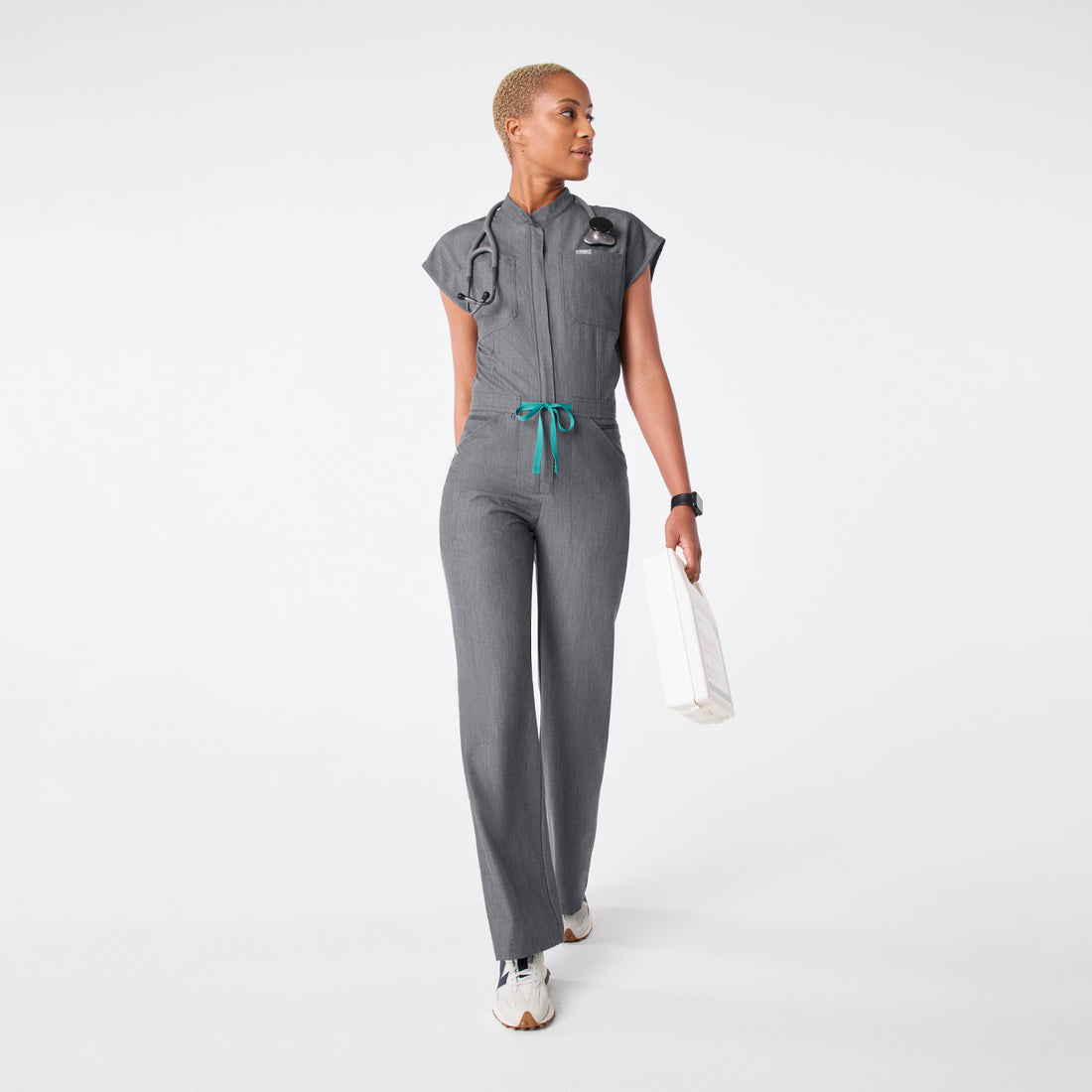Women's Graphite Scrubs · FIGS