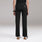 Pantalón de uniforme médico de pierna recta Valle Black