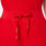 Pantalon d’uniforme médical Taille haute Jambe large Isabel Pop Red