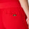 Hoch geschnittene OP-Hose Isabel mit weitem Bein Pop Red