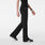 Kimberley High-Rise Flare Scrub Trouser Black