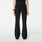 Kimberley High-Rise Flare Scrub Trouser Black