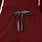Hoch geschnittene OP-Hose Marseille mit weitem Bein Burgundy