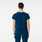 Casaca de uniforme médico recortada de cuello redondo Arua Deep Reef