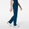 Pantalón de uniforme médico de pierna recta y tiro alto Salida Deep Reef