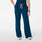 Hoch geschnittene OP-Hose Marseille mit weitem Bein Deep Reef