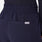Hoch geschnittene OP-Hose Marseille mit weitem Bein Navy
