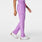 Hoch geschnittene OP-Hose Dowa mit geradem Bein Wild Iris