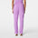 Hoch geschnittene OP-Hose Dowa mit geradem Bein Wild Iris