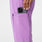 Pantalón de uniforme médico de pierna recta y tiro alto Dowa Wild Iris