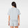 Chandail en coton molletonné Manches courtes Evelyn Heather Grey
