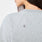 Chandail en coton molletonné Manches courtes Evelyn Heather Grey