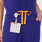 ScrubJumpsuit™ Rafaela mit weitem Bein Deep Royal Blue