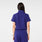Torrella ¼ Zip Scrub Top Deep Royal Blue