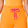 Pantalon d’uniforme médical Taille haute Jambe ultra large Allison Creamsicle