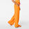 Pantalon d’uniforme médical Taille haute Jambe ultra large Allison Creamsicle