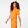 Casaca de uniforme médico de cremallera ¼ Torrella Creamsicle