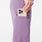 Hoch geschnittene OP-Hose Isabel mit weitem Bein Purple Haze