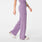 Hoch geschnittene OP-Hose Isabel mit weitem Bein Purple Haze