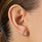 Glow Getter Stud Earrings Gold